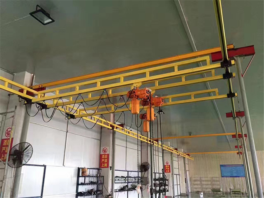 500kg刚性自立组合立柱起重机